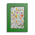 June Wildflowers Watercolor & Ink Poster