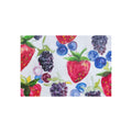 Watercolor Berries Fine Art Postcards — Blackberries, Strawberries & Blueberries