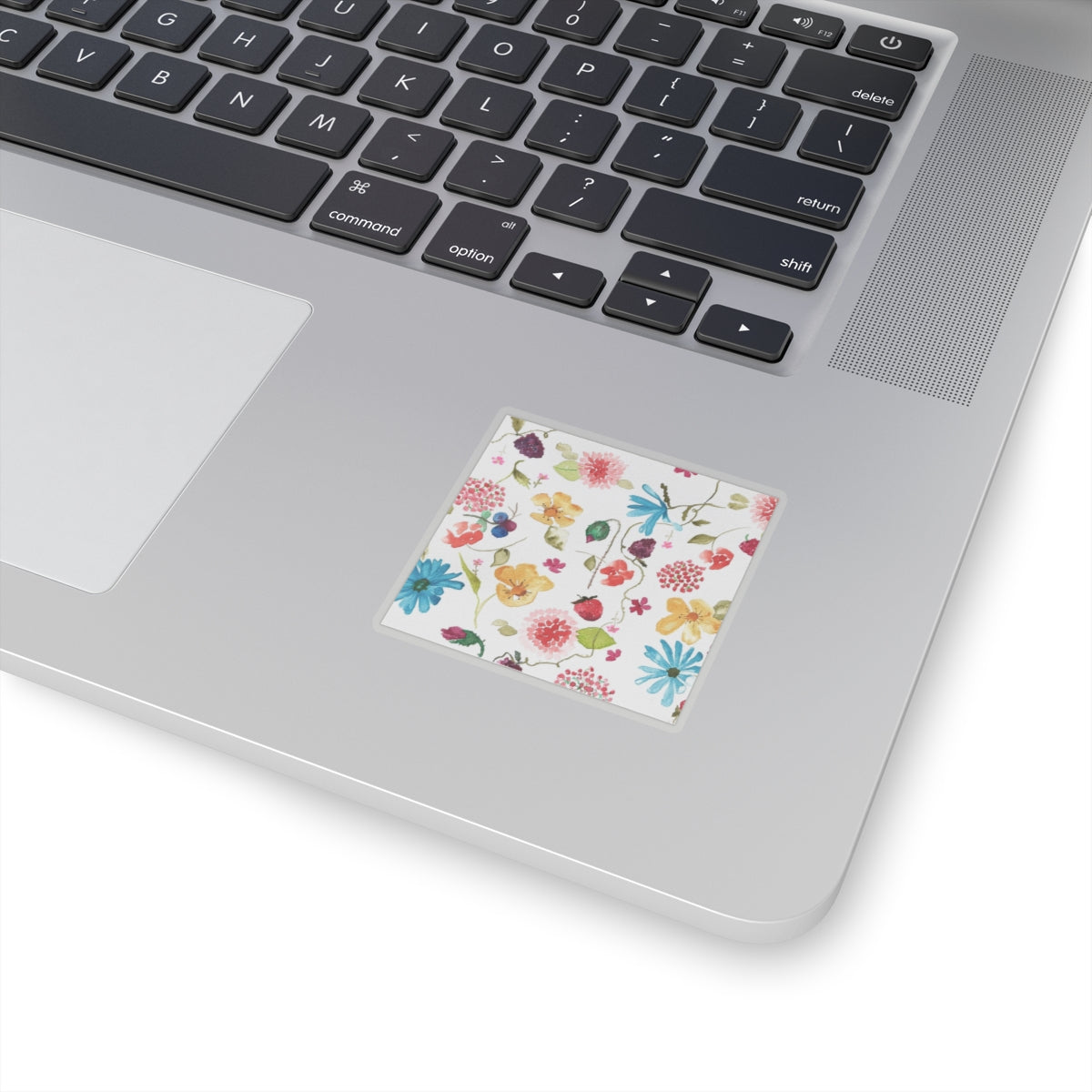 Flowers & Berries Kiss-Cut Sticker — Floral Berry Decorative Sticker Pack