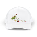 Watercolor Wild Strawberry Snapback Trucker Cap