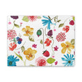 Bright Floral Canvas Wall Art — Matte Stretched Print